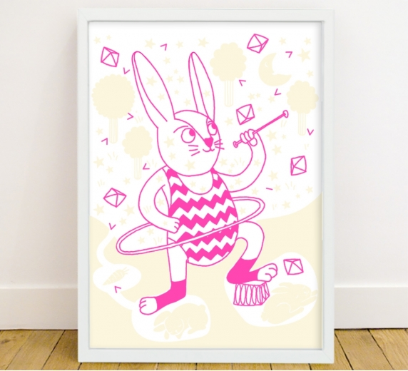 OMY - Poster phospho - Bunny